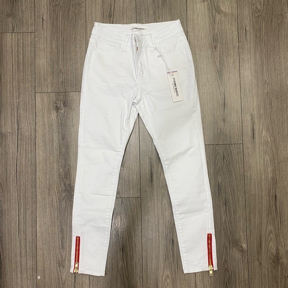 NWT Etienne Marcel Denim Signature Skinny Crop Sz 27